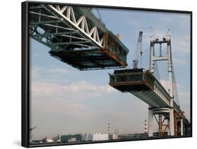 Bridge Under Construction, Japan-Adina Tovy-Framed Photographic Print