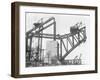 Bridge under Construction-null-Framed Photographic Print