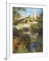 Bridge View III-Longo-Framed Giclee Print