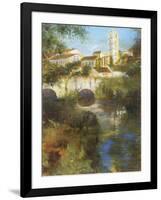 Bridge View III-Longo-Framed Giclee Print