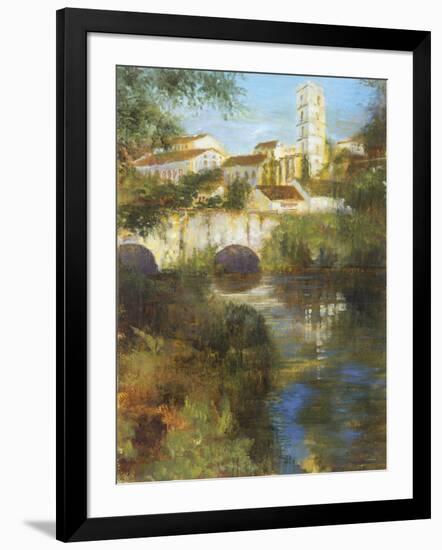 Bridge View III-Longo-Framed Giclee Print