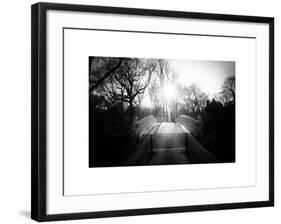 Bridge View in Central Park-Philippe Hugonnard-Framed Art Print