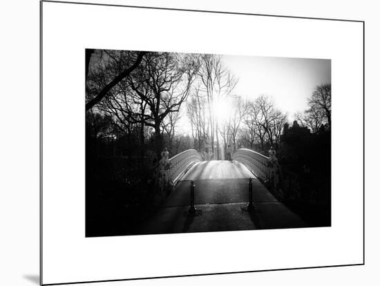 Bridge View in Central Park-Philippe Hugonnard-Mounted Art Print