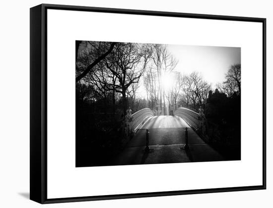 Bridge View in Central Park-Philippe Hugonnard-Framed Stretched Canvas