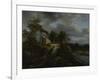 Bridge with a Sluice, 1648-9-Jacob Isaaksz. Or Isaacksz. Van Ruisdael-Framed Giclee Print