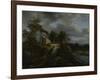 Bridge with a Sluice, 1648-9-Jacob Isaaksz. Or Isaacksz. Van Ruisdael-Framed Giclee Print