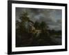 Bridge with a Sluice, 1648-9-Jacob Isaaksz. Or Isaacksz. Van Ruisdael-Framed Giclee Print