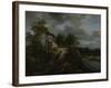 Bridge with a Sluice, 1648-9-Jacob Isaaksz. Or Isaacksz. Van Ruisdael-Framed Giclee Print