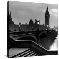 Bridge with Big Ben-null-Stretched Canvas