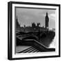 Bridge with Big Ben-null-Framed Art Print