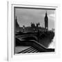 Bridge with Big Ben-null-Framed Art Print