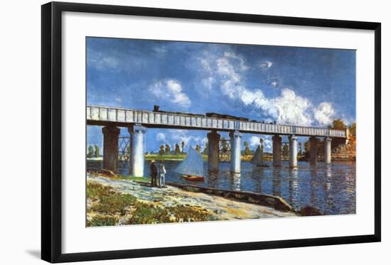 Bridge-Claude Monet-Framed Art Print