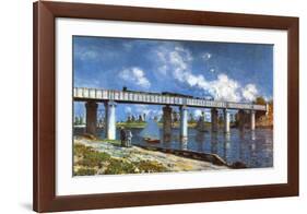 Bridge-Claude Monet-Framed Art Print