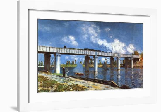 Bridge-Claude Monet-Framed Art Print