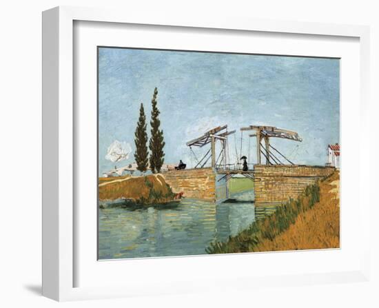 Bridge-Vincent van Gogh-Framed Giclee Print