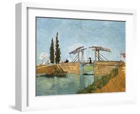 Bridge-Vincent van Gogh-Framed Giclee Print