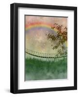 Bridge-justdd-Framed Art Print