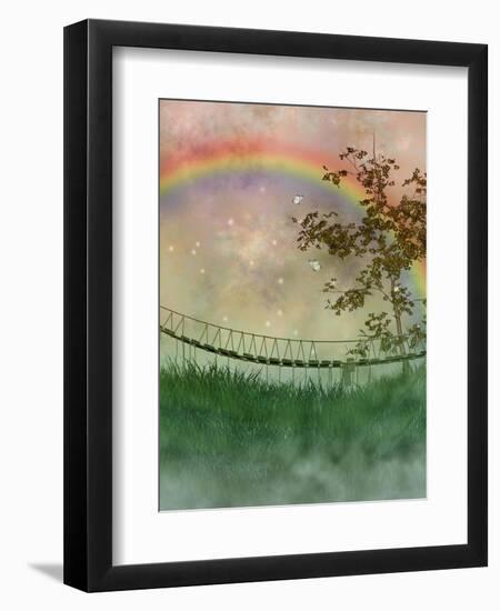 Bridge-justdd-Framed Art Print