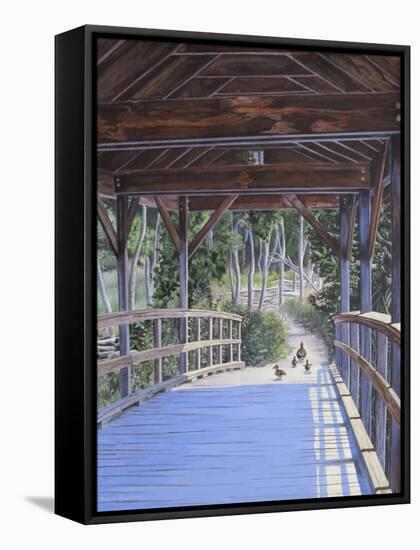 Bridge-Rusty Frentner-Framed Stretched Canvas