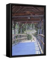 Bridge-Rusty Frentner-Framed Stretched Canvas