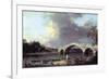 Bridge-Canaletto-Framed Art Print