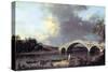 Bridge-Canaletto-Stretched Canvas