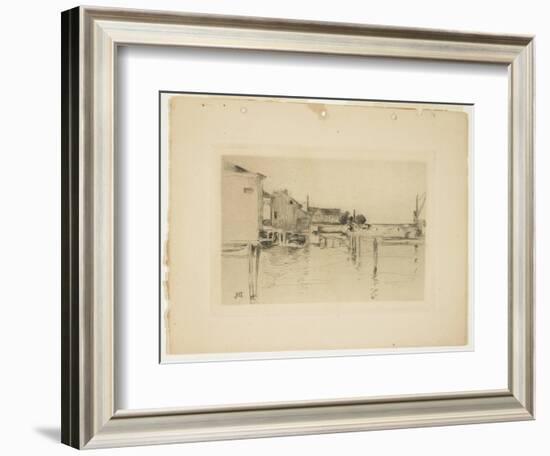 Bridgeport, 1888-1889-John Henry Twachtman-Framed Giclee Print