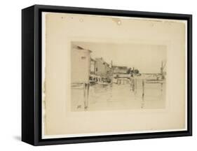 Bridgeport, 1888-1889-John Henry Twachtman-Framed Stretched Canvas