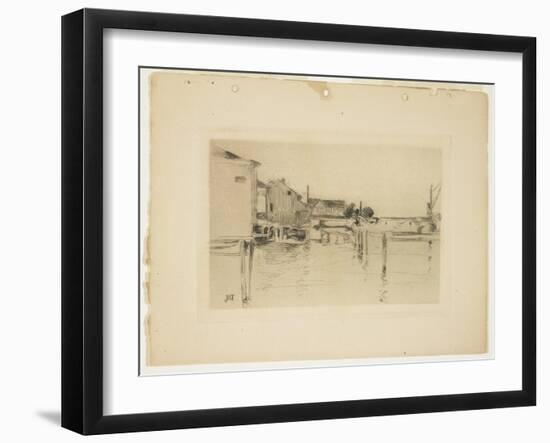 Bridgeport, 1888-1889-John Henry Twachtman-Framed Giclee Print