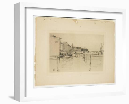 Bridgeport, 1888-1889-John Henry Twachtman-Framed Giclee Print