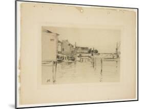 Bridgeport, 1888-1889-John Henry Twachtman-Mounted Giclee Print