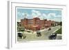 Bridgeport, Connecticut - Exterior View of the Remington Arms, UMC-Lantern Press-Framed Art Print