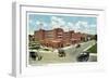 Bridgeport, Connecticut - Exterior View of the Remington Arms, UMC-Lantern Press-Framed Art Print