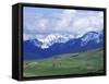 Bridger Mountains, Named for Jim Bridger, Along the Bozeman Pass on the Bozeman Trail, Montana-null-Framed Stretched Canvas