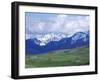 Bridger Mountains, Named for Jim Bridger, Along the Bozeman Pass on the Bozeman Trail, Montana-null-Framed Photographic Print