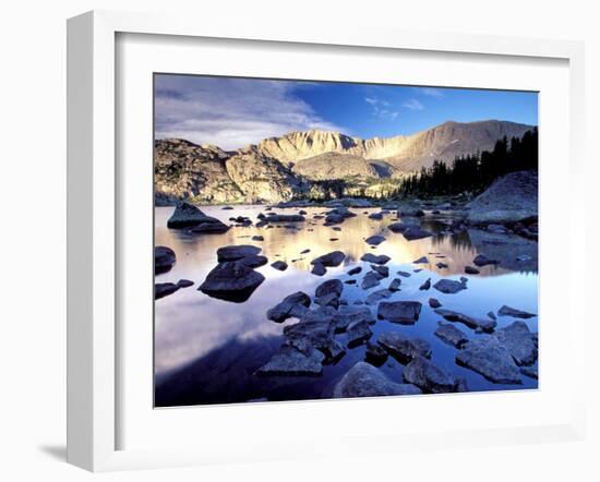 Bridger Wilderness, Wind River Range, Yellowstone National Park, Wyoming, USA-Gavriel Jecan-Framed Photographic Print