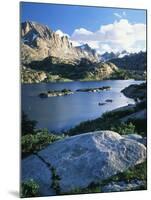 Bridger Wilderness with Island Lake, Wyoming, USA-Scott T. Smith-Mounted Premium Photographic Print