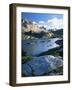 Bridger Wilderness with Island Lake, Wyoming, USA-Scott T. Smith-Framed Photographic Print