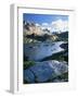 Bridger Wilderness with Island Lake, Wyoming, USA-Scott T. Smith-Framed Photographic Print