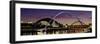 Bridges across a River, Tyne River, Newcastle-Upon-Tyne, Tyne and Wear, England-null-Framed Photographic Print