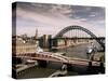 Bridges Across the River Tyne, Newcastle-Upon-Tyne, Tyne and Wear, England, United Kingdom-Michael Busselle-Stretched Canvas