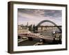 Bridges Across the River Tyne, Newcastle-Upon-Tyne, Tyne and Wear, England, United Kingdom-Michael Busselle-Framed Photographic Print