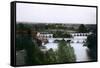 Bridges at Stratford-Upon-Avon, Warwickshire, 1926-null-Framed Stretched Canvas