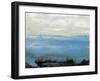 Bridges Cyan III-Sharon Gordon-Framed Art Print