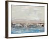 Bridges Cyan IV-Sharon Gordon-Framed Art Print