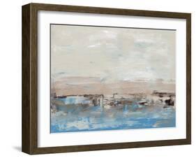 Bridges Cyan IV-Sharon Gordon-Framed Art Print