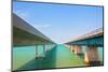 Bridges Going to Infinity. Seven Mile Bridge in Key West Florida-Fotomak-Mounted Premium Photographic Print