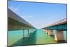 Bridges Going to Infinity. Seven Mile Bridge in Key West Florida-Fotomak-Mounted Photographic Print