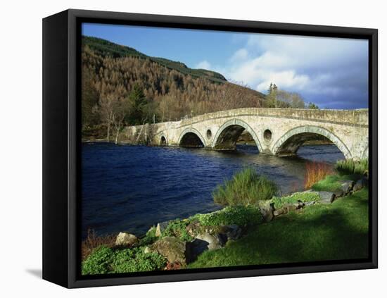 Bridges, Kenmore, Loch Tay, Scotland, United Kingdom, Europe-Ethel Davies-Framed Stretched Canvas