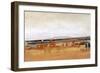 Bridges Ochre III-Sharon Gordon-Framed Art Print